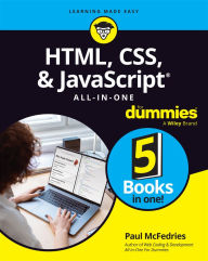 Title: HTML, CSS, & JavaScript All-in-One For Dummies, Author: Paul McFedries