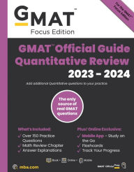 Title: GMAT Official Guide Quantitative Review 2023-2024, Focus Edition: Includes Book + Online Question Bank + Digital Flashcards + Mobile App, Author: GMAC (Graduate Management Admission Council)