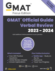 Title: GMAT Official Guide Verbal Review 2023-2024, Focus Edition: Includes Book + Online Question Bank + Digital Flashcards + Mobile App, Author: GMAC (Graduate Management Admission Council)