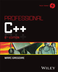 Title: Professional C++, Author: Marc Gregoire