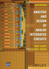 Free text books download pdf Analysis and Design of Analog Integrated Circuits 9781394220069 PDB MOBI