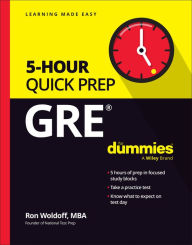 Title: GRE 5-Hour Quick Prep For Dummies, Author: Ron Woldoff