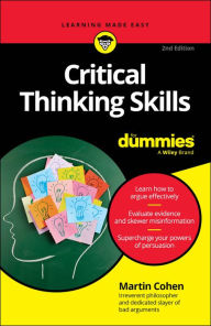 Title: Critical Thinking Skills For Dummies, Author: Martin Cohen