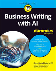Free audio books no downloads Business Writing with AI For Dummies DJVU ePub PDB by Sheryl Lindsell-Roberts (English literature) 9781394261734