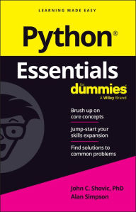 Title: Python Essentials For Dummies, Author: John C. Shovic