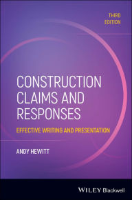 Online audiobook download Construction Claims and Responses: Effective Writing and Presentation 