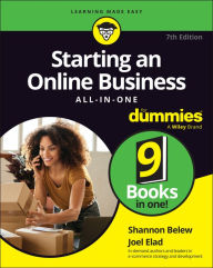 Title: Starting an Online Business All-in-One For Dummies, Author: Shannon Belew