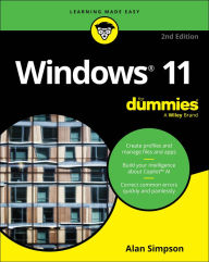 Title: Windows 11 For Dummies, 2nd Edition, Author: Alan Simpson