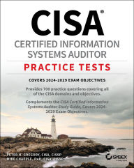 Title: CISA Certified Information Systems Auditor Practice Tests, Author: Peter H. Gregory