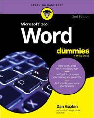 Title: Microsoft 365 Word For Dummies, Author: Dan Gookin