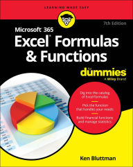 Title: Microsoft 365 Excel Formulas & Functions For Dummies, Author: Ken Bluttman