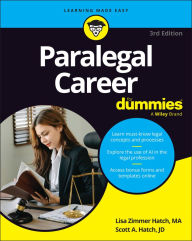 Title: Paralegal Career For Dummies, Author: Lisa Zimmer Hatch