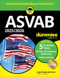 Free book downloads for mp3 2025/2026 ASVAB For Dummies: Book + 7 Practice Tests, Flashcards, and Videos Online