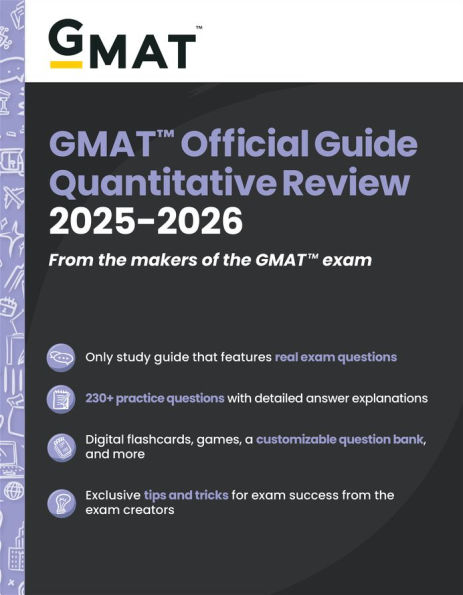 GMAT Official Guide Quantitative Review 2025-2026: Book + Online Question Bank