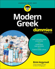 Title: Modern Greek For Dummies, Author: Eirini Argyrouli