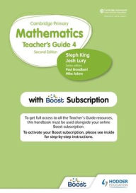 Title: Cambridge Primary Mathematics Teacher's Guide Stage 4 with Boost Subscription, Author: Steph King