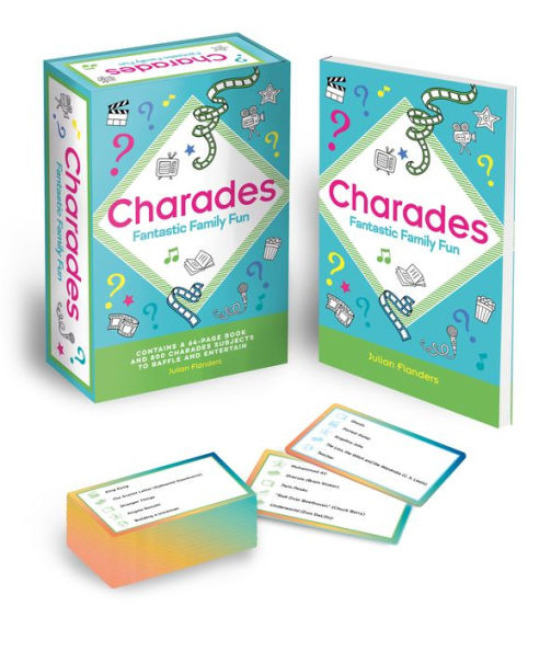 Charades - Fantastic Family Fun: Contains a 64-Page Book and 800 Charades Subjects to Baffle and Entertain