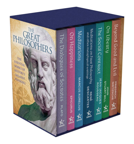 The Great Philosophers Collection: Deluxe 7-Book Hardcover Boxed Set