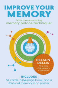 Free english books to download Improve Your Memory: With the Astonishing Memory Palace Technique: Includes 52 Cards, 64-page Book, and a Fold-out Memory Map Poster (English literature)