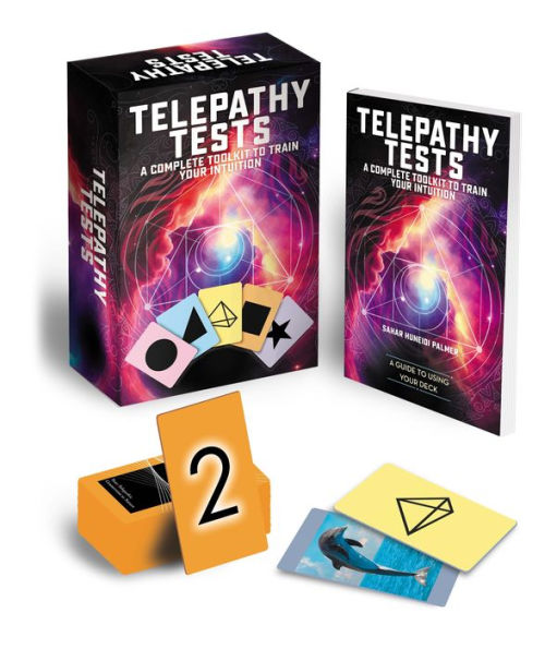 Telepathy Tests Book & Card Deck: A complete toolkit to train your intuition