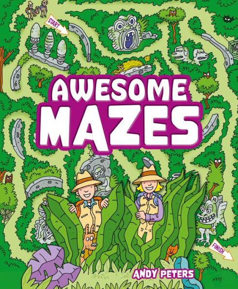 Awesome Mazes: Over 200 Incredible Puzzles to Navigate!