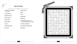 Alternative view 5 of Sherlock Holmes Wordsearch Puzzles: Over 100 Puzzle Grids to Solve