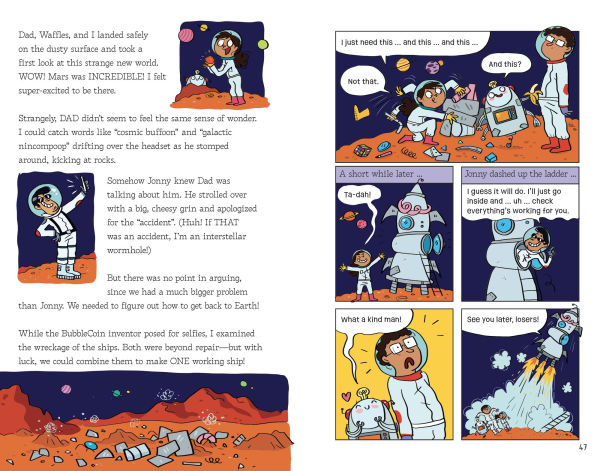 Hayley Comet, Kid Genius: Mission to Mars!: Saving the Day with Super Science!
