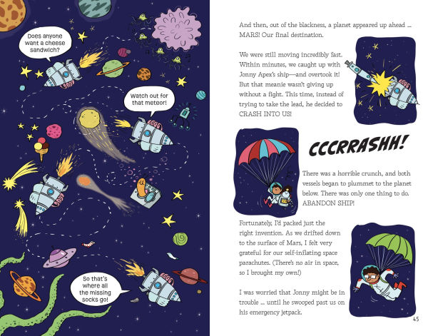Hayley Comet, Kid Genius: Mission to Mars!: Saving the Day with Super Science!