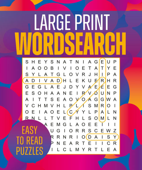 Best Ever Large Print Wordsearch