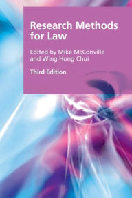 Title: Research Methods for Law, Author: Mike McConville