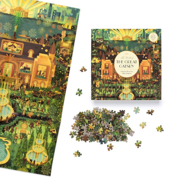 The World of The Great Gatsby 1000 Piece Puzzle: A jigsaw by Adam Simpson