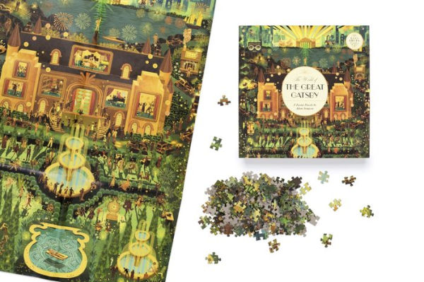 The World of The Great Gatsby 1000 Piece Puzzle: A jigsaw by Adam Simpson