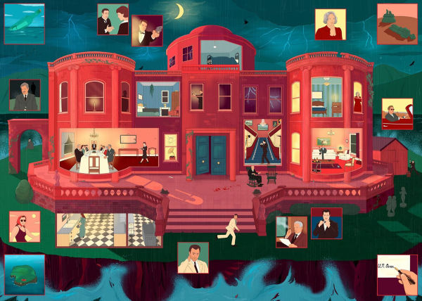 The World of Agatha Christie: And Then There Were None A 1000-piece jigsaw puzzle: Illustrated by Ruby Ash