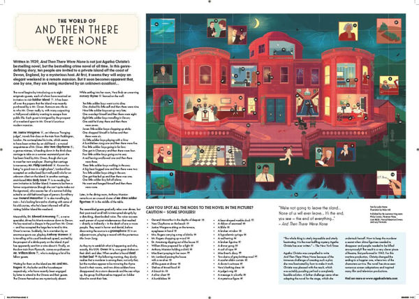 The World of Agatha Christie: And Then There Were None A 1000-piece jigsaw puzzle: Illustrated by Ruby Ash