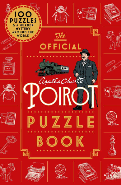 The Official Poirot Puzzle Book: Put your little grey cells to the ultimate test this Christmas