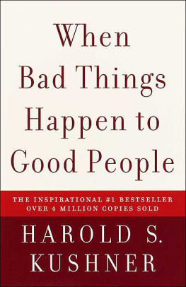 When Bad Things Happen To Good Peoplepaperback - 