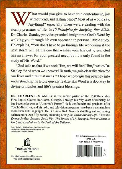 10 Principles for Studying Your Bible: Practical Insights into God's Word