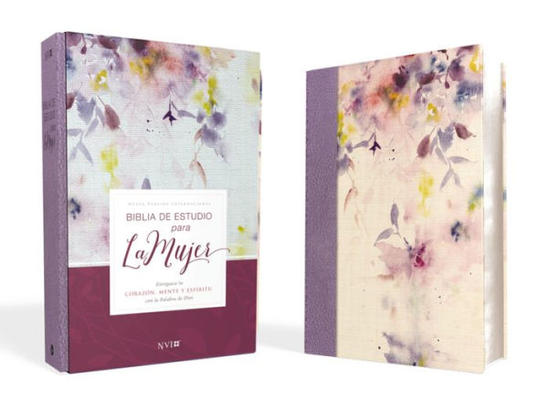 NVI, Biblia de Estudio para la Mujer NVI, Leathersoft/Tela Lila, Comfort Print
