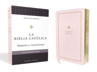 Title: Biblia Católica, Regalos y Ceremonias, Piel reciclada, Rosado, Comfort Print, Author: Editorial Católica
