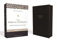 Title: Biblia Católica, Tamaño personal, Leathersoft, Negra, con Cierre, Comfort Print, Author: Editorial Católica