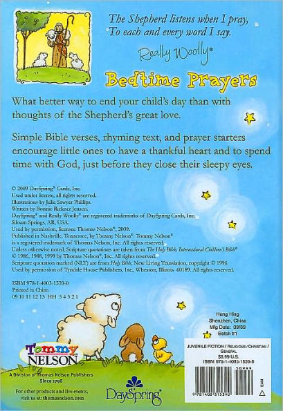 Really Woolly Bedtime Prayers