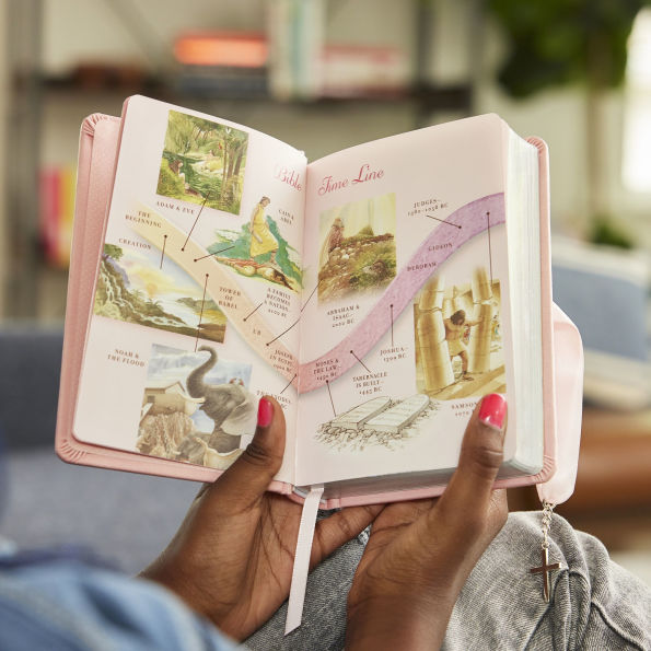 NKJV, Simply Charming Bible, Hardcover, Pink: Pink Edition