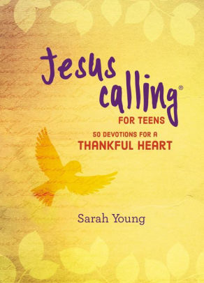 Jesus Calling 50 Devotions For A Thankful Heart By Sarah Young Hardcover Barnes Noble