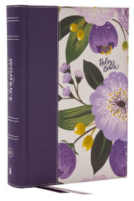 Title: KJV, The Woman's Study Bible, Cloth over Board, Purple Floral, Red Letter, Full-Color Edition, Comfort Print: Receiving God's Truth for Balance, Hope, and Transformation, Author: Thomas Nelson