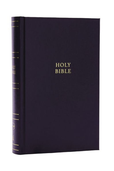 NKJV Personal Size Large Print Bible with 43,000 Cross References, Black Hardcover, Red Letter, Comfort Print