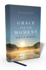 NKJV, Grace for the Moment Daily Bible, Hardcover, Comfort Print