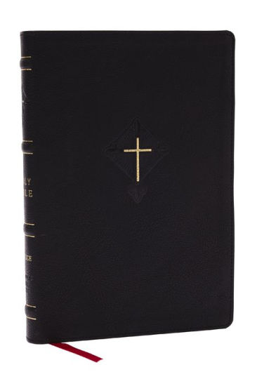RSV2CE, Thinline Large Print Catholic Bible, Black Leathersoft, Comfort Print|Hardcover