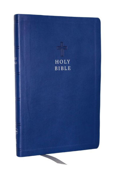 KJV Holy Bible: Value Ultra Thinline, Blue Leathersoft, Red Letter, Comfort Print: King James Version