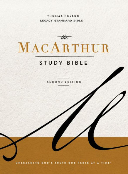 MacArthur Study Bible 2nd Edition: Unleashing God's Truth One Verse at a Time (LSB)