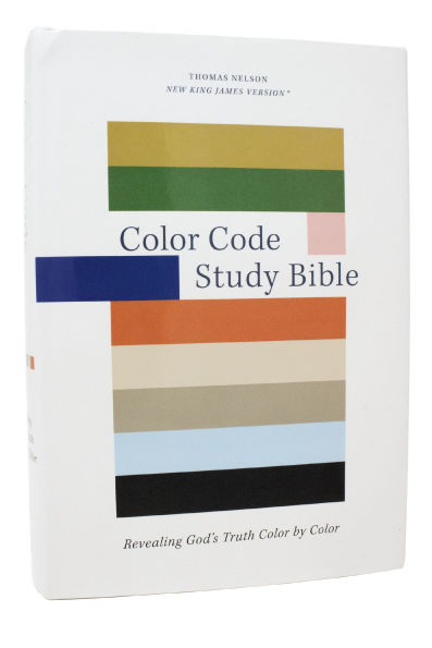 Color Code Study Bible, Revealing God's Truth by (NKJV, Hardcover, Red Letter)